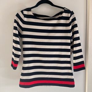 Striped Ann Taylor top size XS